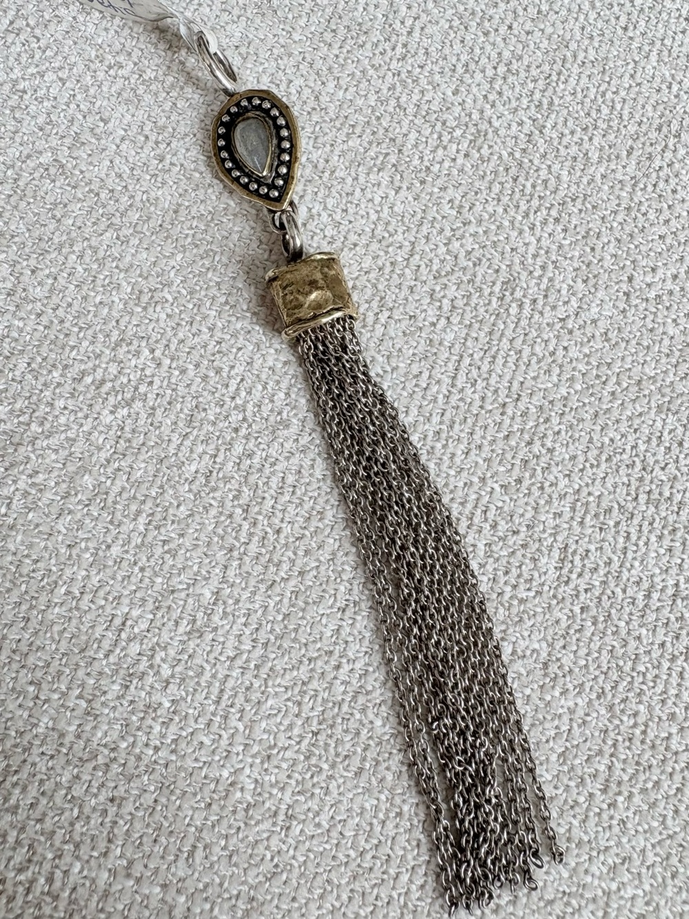 Waxing Poetic Amity Tassel Charm